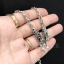 สร้อยคอเงินแท้ หัวมังกร 26" พร้อมตัวเอ็มห้อยพระ Sterling Silver 925 NSNL2364
