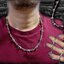 สร้อยคอเงินแท้ลายโซ่ลวดหนาม Sterling Silver 925 NSNL2576