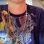 สร้อยคอเงินแท้ ลาย Infinity Size S (งานตัน) Star of David T-Bar 26" NSNL1324