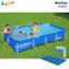 Bestway Rectangular Frame Pool 4.00x2.11x0.81 m. No.56405/28273 + Bestway Frame Pool Cover 4.10x2.26 m no.58107