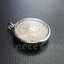 เลี่ยมกรอบใส่เหรียญ แบบสันขอบเหลี่ยม ตามทรงพลาสติกแบบกันน้ำ Sterling Silver 925 NSSV2510