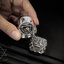แหวนสิงโตจีน (พี่สิงห์) Chinese guardian lions Sterling Silver ring 925 NSRG888