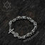 สร้อยข้อมือเงินแท้ ลายเหล็กไหล Sterling Silver 925 NSBL1717