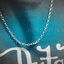 สร้อยเงินแท้ ลายโซ่หน้าเรียบ ทรงเหลี่ยม 24'' Sterling Silver 925 NSNL2658