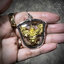 เลี่ยมกรอบผ่าหวาย พระครุฑSterling Silver 925NSSV3336