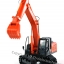 โมเดลรถแบคโฮ Hitachi Zaxis 200 วัสดุเป็นเหล็กทั้งคัน ขนาด 1:50 รายละเอียดสมจริง