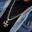 จี้กางเขนเงินแท้ IRON CROSS Sterling Silver 925 NSPD2415