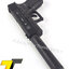 ปืนอัดลมเหล็ก Glock 43 ชักยิงทีล่ะนัด ลำกล้องยาว 6 นิ้ว หนัก 222 กรัม ใช้ลูกกระสุนพลาสติก 6 มิล