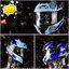 หมวกกันน็อคReal รุ่น Hurricane New Impact 2 สีฟ้า