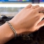 ข้อมือเงินแท้ เลสเรียบ 6mm Sterling Silver 925 NSBL821