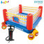 Intex Jump-O-Lene Boxing Ring Bouncer 2.26x2.26x1.10 m no.48250 + DQIII-S Air Pump (Inflate/Deflate)