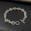 สร้อยข้อมือเงินแท้ ลายโซ่ ลายแน่น Sterling Silver .925 NSBL1770
