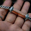 ตะกรุดเงินแท้ ข้อมือลายเลสเงินแท้ 6MM Sterling Silver 925 NSBL2760