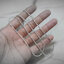 สร้อยคอลายเกลียวถักตัดเหลี่ยม Sterling Silver 925 NSBL2943