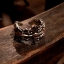 แหวนเงินแท้สไตล์โกธิค The Gothic Lover Filigree Sterling Silver 925 NSRG1974