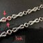สร้อยคอเงินแท้ ลายวัชระ Vajra-Dorje Necklace 26" Sterling Silver 925 NSNL2993