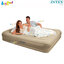 Intex QUEEN Built-In Elec. Pump Pillow Rest Mid-Rise Airbed 1.52 x 2.03 x 0.38 m. No.67748