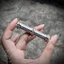 ปลอกตะกรุดเงินแท้ ลายดอกบัว พร้อมเลี่ยมพลาสติกกันน้ำ ห่วงสามจุด Sterling Silver 925 NSSV3110