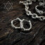 เครื่องประดับชุด กะโหลก Set Skulls Sterling Silver 925 NSSV3116