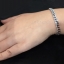 ข้อมือเงินแท้ เลสเรียบ 6mm Sterling Silver 925 NSBL821