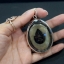 เลี่ยมกรอบพระ ผ่าหวาย ตามทรงพลาสติกแบบกันน้ำ Sterling Silver 925 NSSV1906