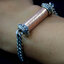 ตะกรุดเงินแท้ ข้อมือลายเลสเงินแท้ 6MM Sterling Silver 925 NSBL2760