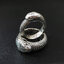 แหวนเงินแท้ ลายงูกินหาง Original (รุ่นเล็ก 5mm) Ouroboros Sterling Silver 925 NSRG2711