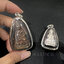 กรอบพระผ่าหวาย และพลาสติกกันน้ำ Sterling Silver 925 NSSV3005