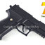 ปืนอัดลมพลาสติก Sig sauer p226 สีดำ ชักยิงทีล่ะนัด ลำกล้องยาว 8 นิ้ว หนัก 309 กรัม แขวนสไลน์ได้