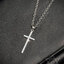 จี้เงินแท้ กางเขนแบบเรียบ 5CM Sterling Silver 925 NSPD3457