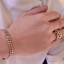 ข้อมือเงินแท้ เลสเรียบ 6mm Sterling Silver 925 NSBL821