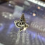 แหวนพญานาคเนื้อเงินแท้ตาฝังพลอยสวาไลท์สีเขียวสว่าง Sterling Silver 925 NSRG2602