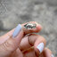 ออเดอร์งานสั่งทำ แหวนเงินแท้ ฝังพลอยที่ตัวเรือน Sterling Silver 925 NSSV3090