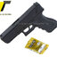 ปืนยิงเจล Glock19 แถมลูกเจลขนาด 7-8 มิล ให้จำนวน 500 นัด