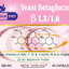 ยีสต์เบต้ากลูแคน Yeast Betaglucan [1,3-1,6] ตรา บลูเบิร์ด ขนาด 600 มิลลิกรัม 60 แคปซูล