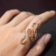 แหวนทองพิ้งค์โกลแท้ 14K Pink/Rose Gold NSPG1751