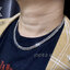 สร้อยคอเงินแท้ลายเลส 6 MM ความยาว 20" Sterling Silver 925 NSNL2834