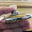กรอบเขี้ยวเสื้อ กรอบเงินแท้ Sterling Silver 925 NSSV2509