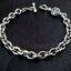 สร้อยข้อมือลายฮาร์เลย์ Sterling Silver 925 ตะขอ Star of David T-Bar NSBL2586