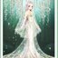 lady-1080 *พร้อมส่ง* ชุดปักครอสติช ลายเจ้าสาว (ปักเต็มผืนผ้า ไม่มีเดินเส้น ผ้า11CTพิมพ์ลาย ปัก 3 เส้นเล็ก ) ขนาด 51*62 ซม.ผ้าครอสติช 11CTพิมพ์ลายปักเต็มลายผ้า ไหมคอตตอน 33 สี ผังลาย เข็ม