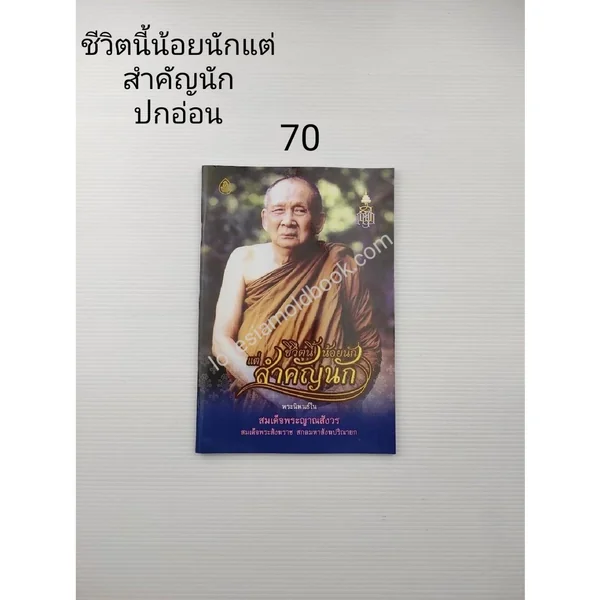 ชีวิตนี้น้อยนักแต่สำคัญนัก ชีวิตนี้น้อยนักแต่สำคัญนัก